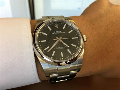 rolex op 39 black or white|rolex 39mm oyster perpetual.